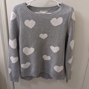 NWT Christian Siriano Heart Sweater Medium